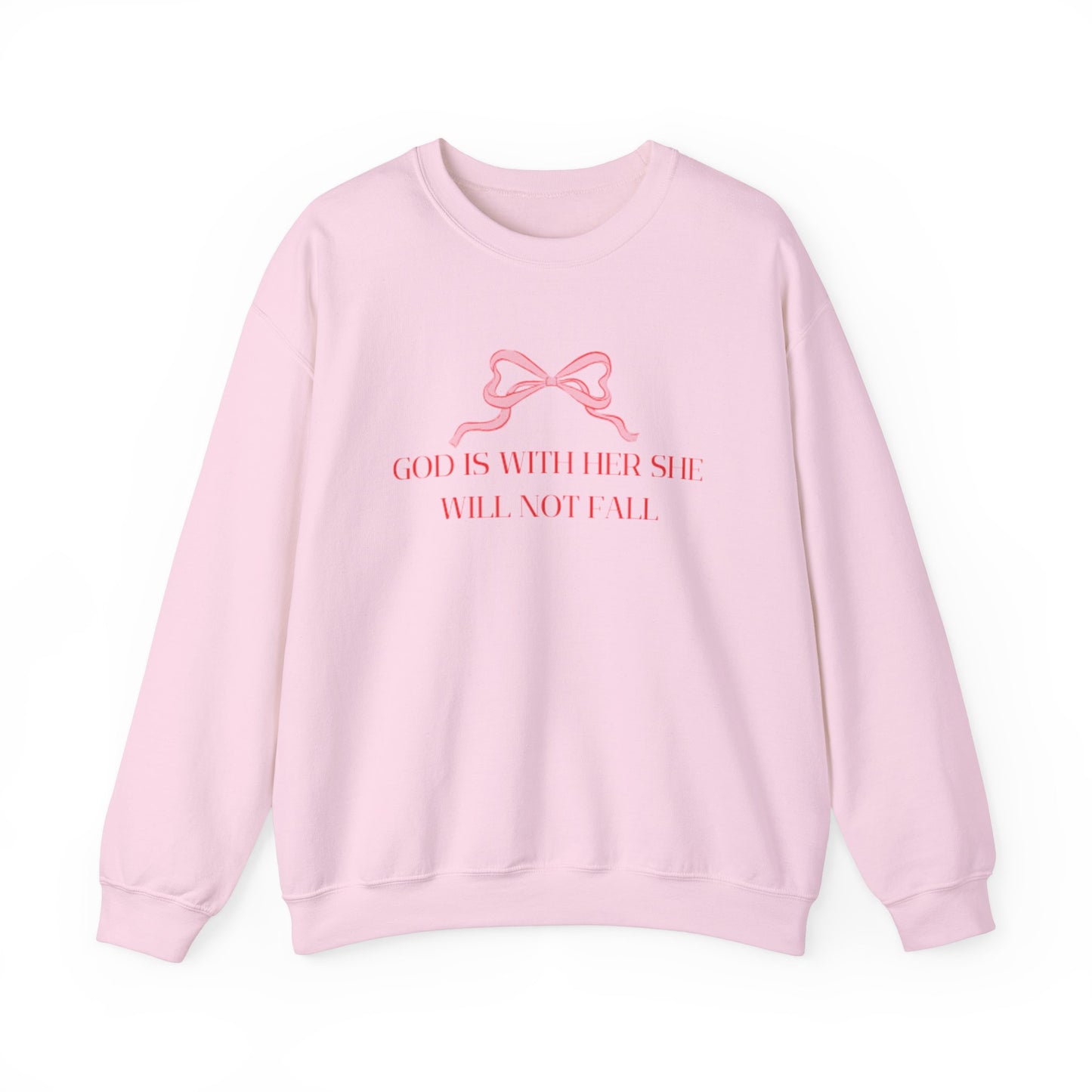 God is With Her Crewneck Sweatshirt