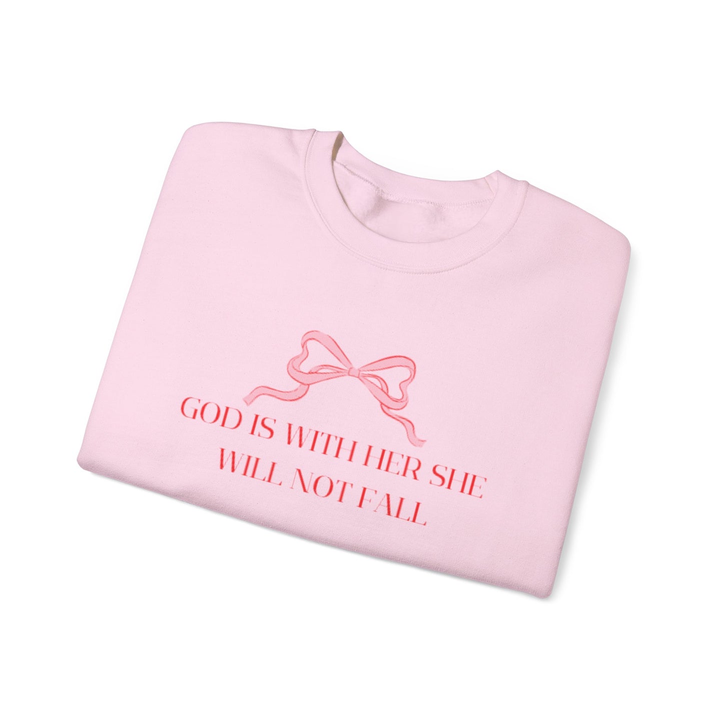 God is With Her Crewneck Sweatshirt