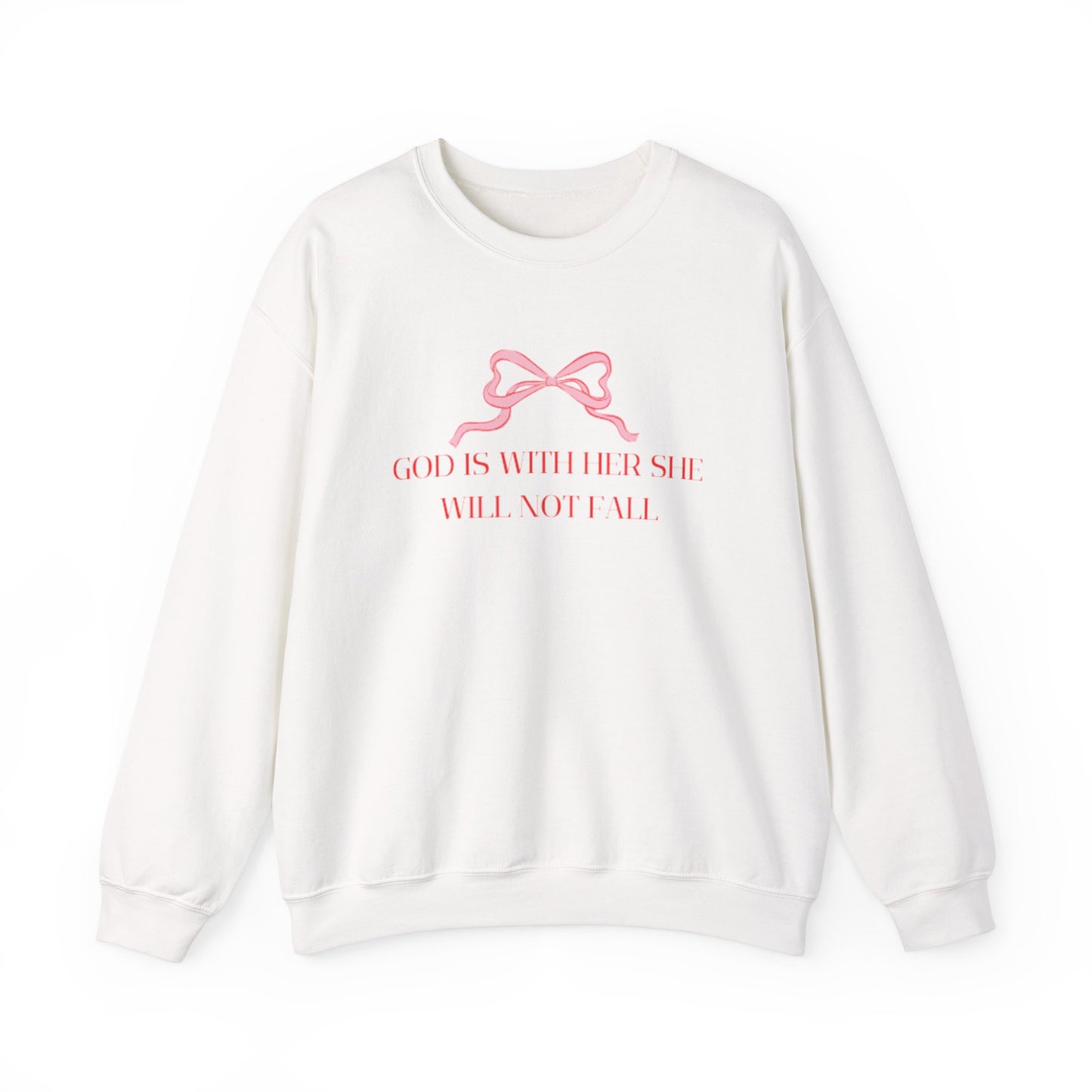 God is With Her Crewneck Sweatshirt